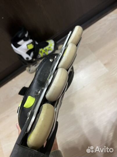 Коньки роликовые rush action