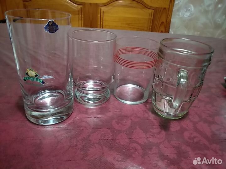 Солоницы и щипчики для сахара, стаканы,кружки