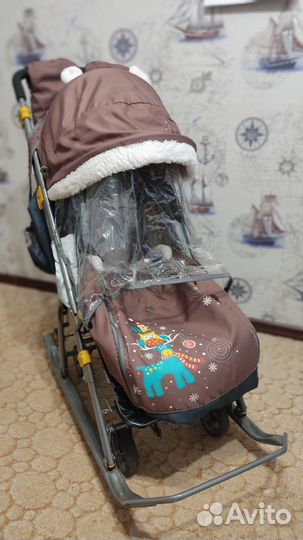 Продам санки коляска