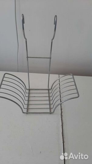 Держатель навесной хромированный