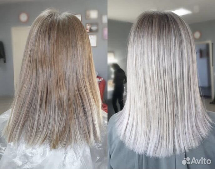 Сложное окрашивание волос air тач колорист