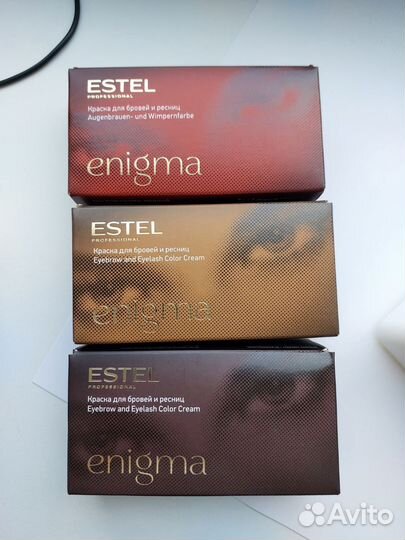 Краска для бровей и ресниц Estel Enigma
