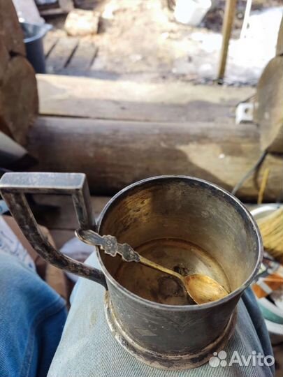 Подстаканник серебряный 84 пробы, 1915г