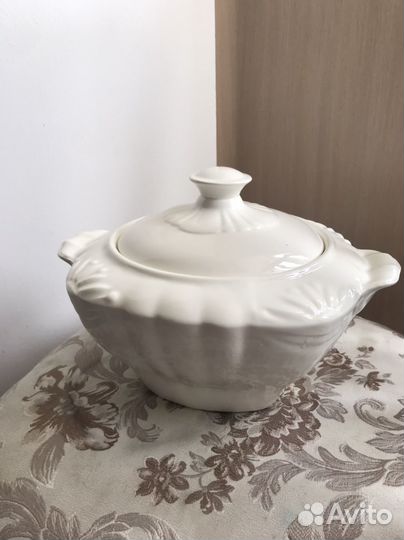 Фарфоровая супница СССР