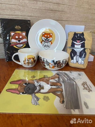 Набор детской посуды новый