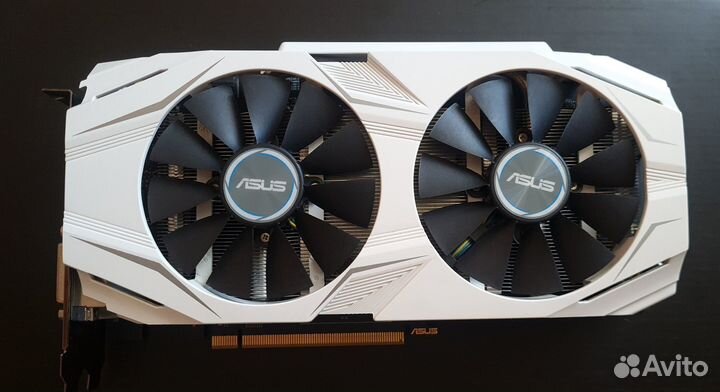 Видеокарта Asus GeForce GTX 1070 dual 8 Gb