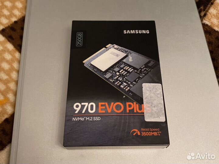Ssd nvme samsung 970 evo plus 250gb