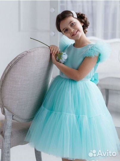 Платье праздничное для девочки на выпускной
