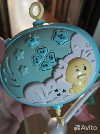 Мобиль на кроватку с проектором