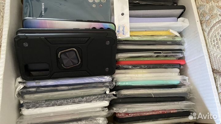 Новые Чехлы на телефон и защитных стекла за 1500