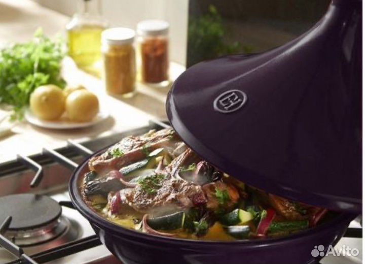 Тажин emile henry, 2Л, 27см, базальт