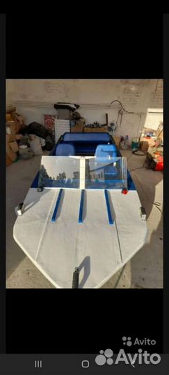 Лодка Norvik410 на прицепе