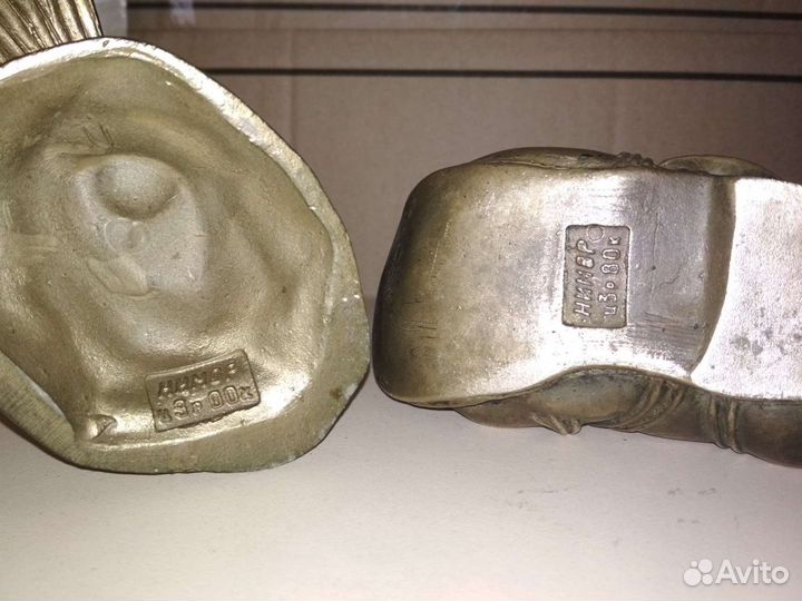 Антиквариат пепельницы Бошмак и Бычок