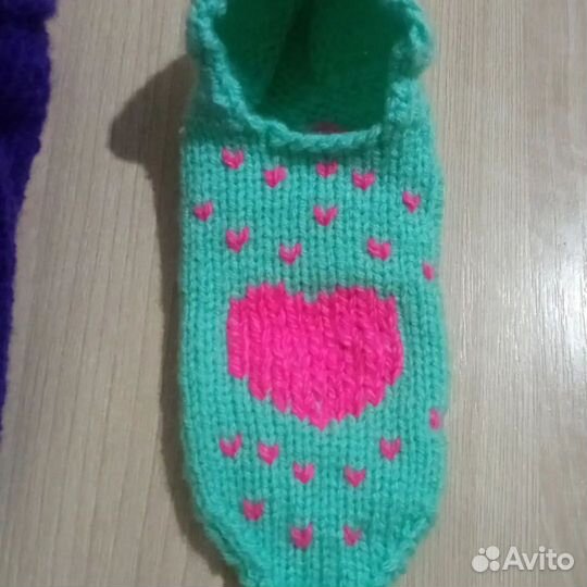 Вязанные следки