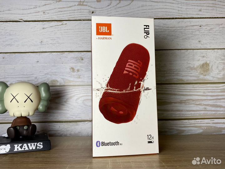 Колонка jbl flip 6 red