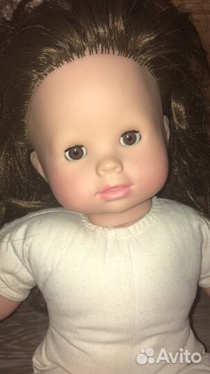 Немецкая винтажная мягконабивная кукла Gotz 42см
