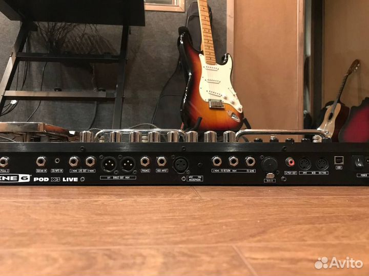Гитарный процессор line 6 pod x3 live