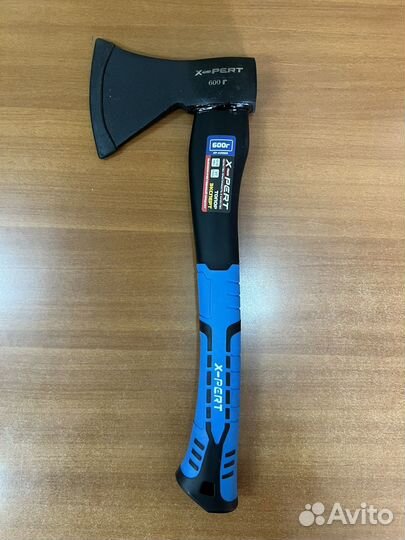 Топор кованный X-pert с пластиковой рукояткой