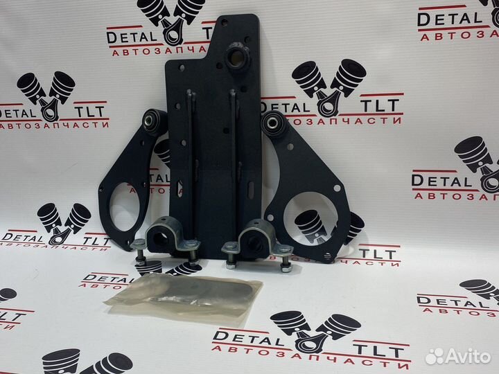 Отвязка переднего моста нива