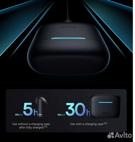 Bluetooth беспроводные наушники Baseus Bowie E9