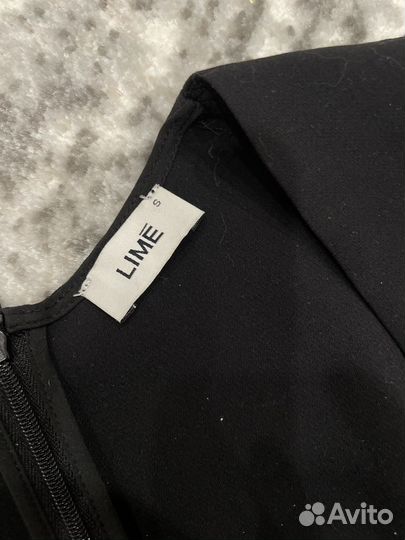 Платье lime черное