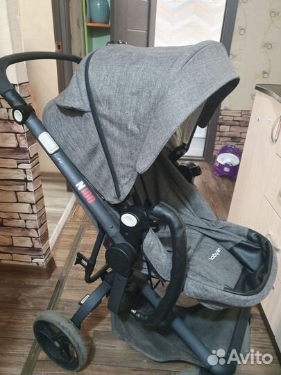 Прогулочная коляска babyton n100 grey