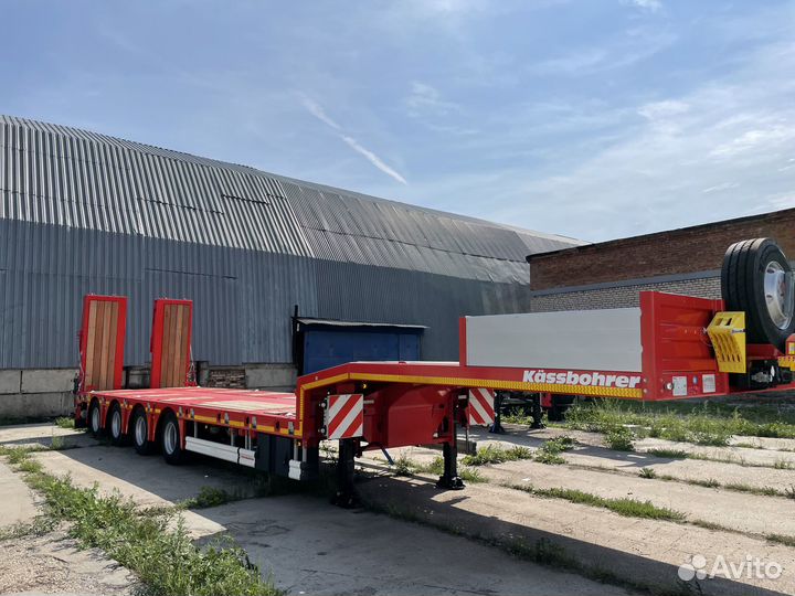 Полуприцеп трал (тяжеловоз) Kassbohrer LB4E, 2023
