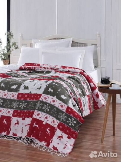 Плед новогодний