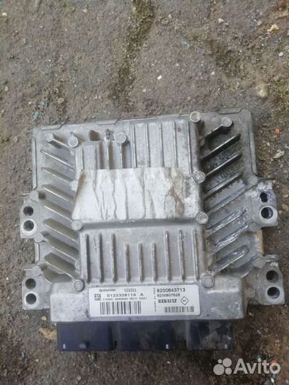 Эбу на renault scenic 2 megan 2