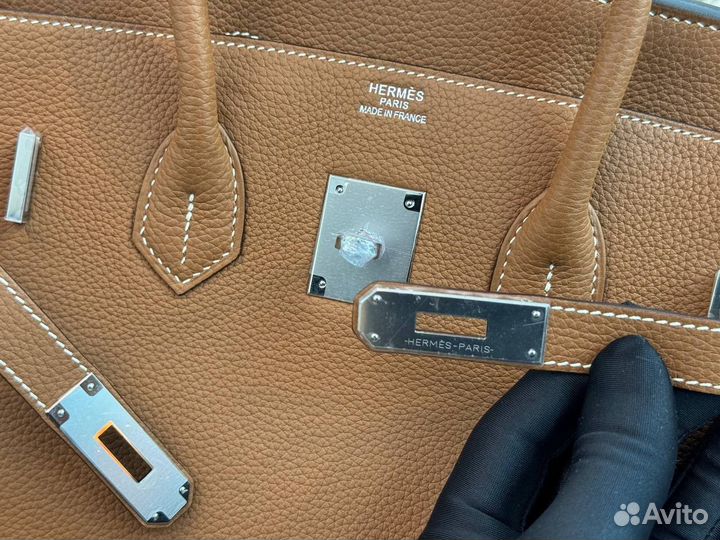 Сумка Hermes Birkin 35 Gold Camel