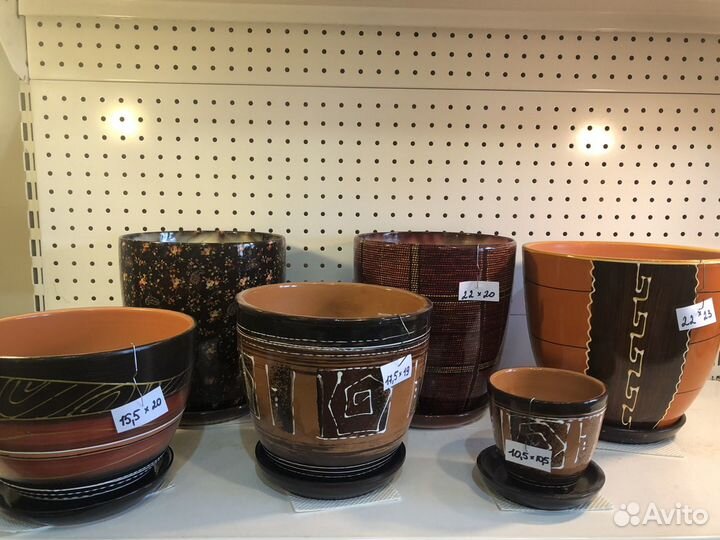 Горшок керамический