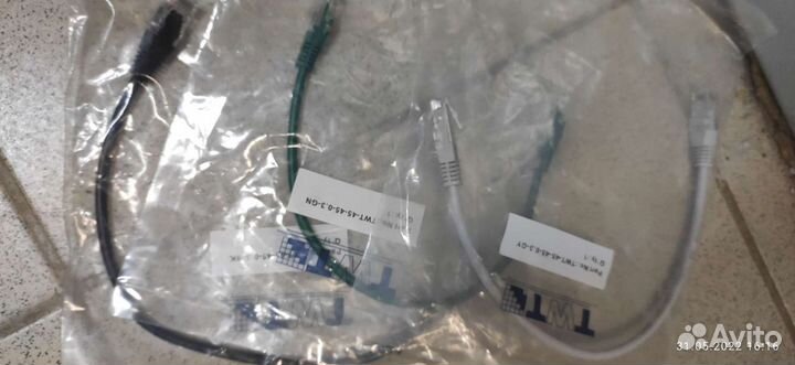 Патч корд литой от 50 см до 3 м цветные медь мн0г0