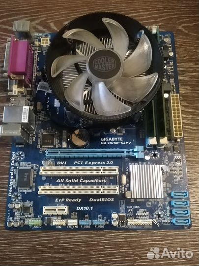 Материнская плата 1155 с процессором intel Xeon