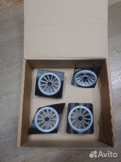 Дефлекторы печки на газель