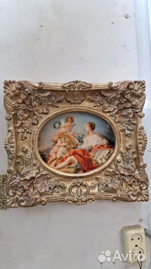 Картина с девушкой