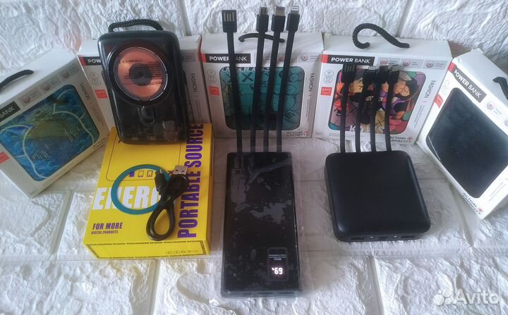Зарядка iPhone Андроид повербанк Блок Кабель TypeC
