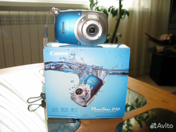 Фотокамера для подводной съёмки Canon D10