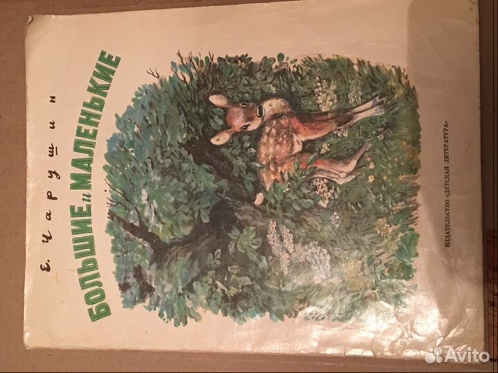 Книги детские СССР плутония 1936 гг, Чарушин и др