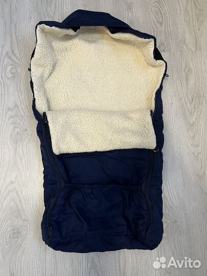 Конверт в коляску овчина