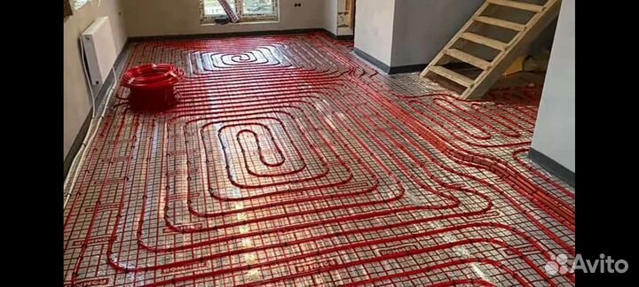 Сантехник монтаж тёплого пола радиаторы котлы