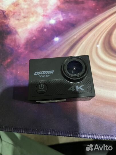 Экшн камера digma di cam 320 4k