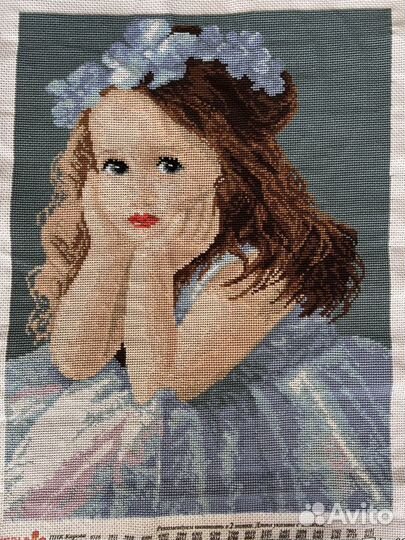 Готовая вышивка крестом 38/28,5