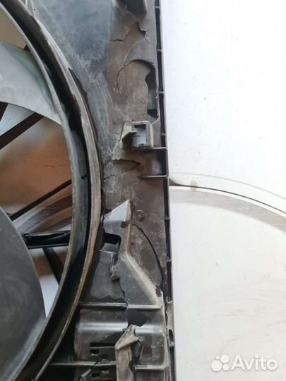 Вентилятор охлаждения двигателя Mercedes W166