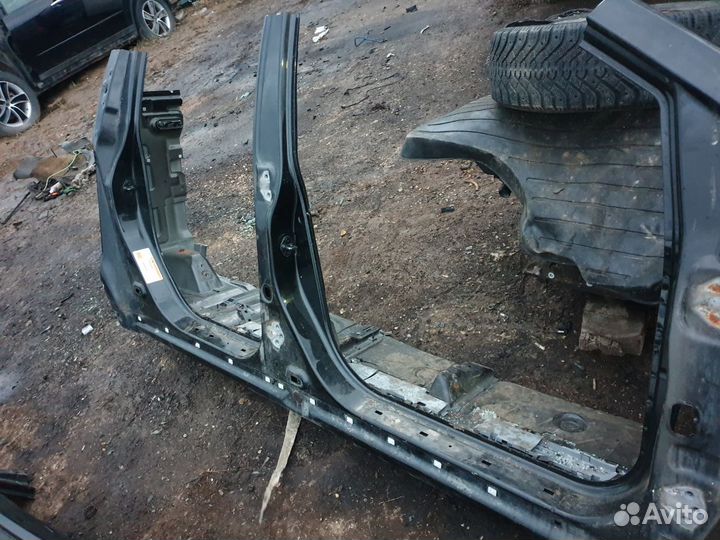 Порог со стойками правый ssangYong actyon sport 1