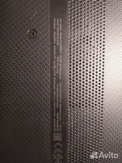 Ноутбук hp 15