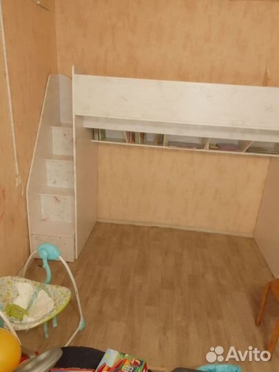 Детская кровать чердак бу для принцессы