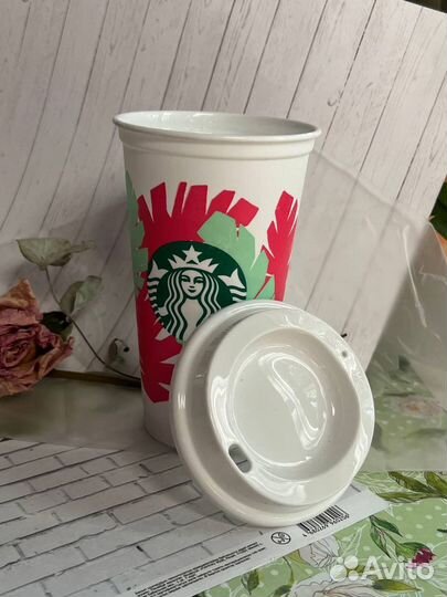 Стакан Starbucks, летняя коллекция 2021