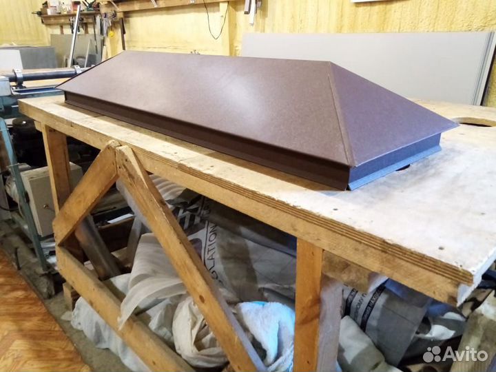 Колпаки, крышки для заборов и дымоходов. Монтаж