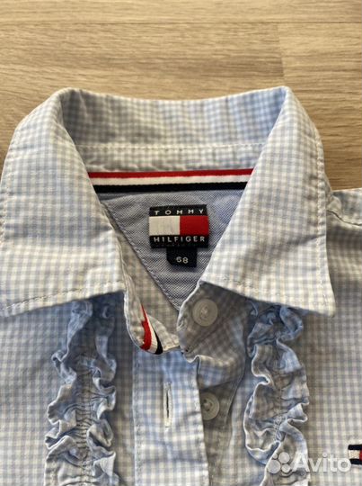 Рубашка для девочки tommy hilfiger