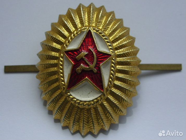 Кокарда офицерская СССР
